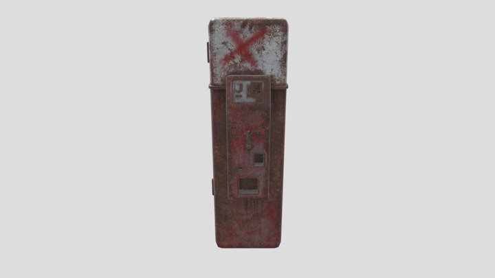 Fridge Prop 3D Model