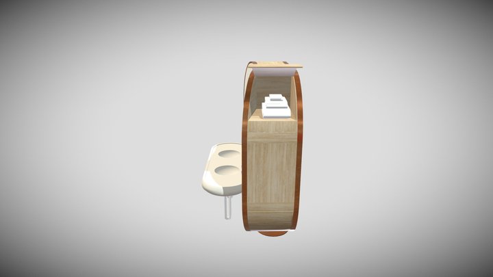 Wardrobe - Sink 3D Model