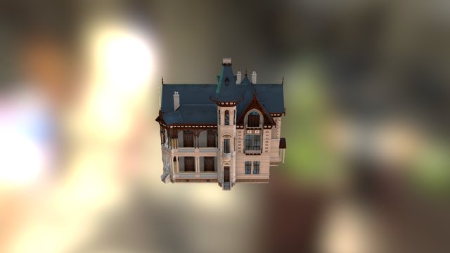 Von Bülow Mansion 3D Model