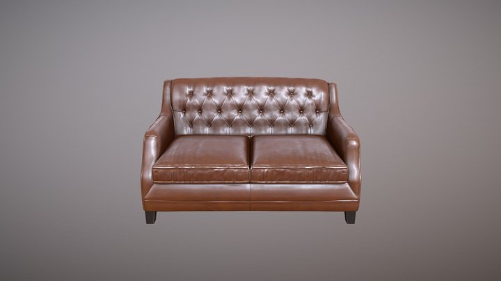 2019 02 03 Love Seat LP 3D Model