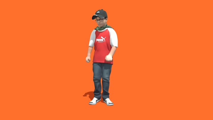 rida sidi ben ali petit Dancing – Gratis 3D-model STL