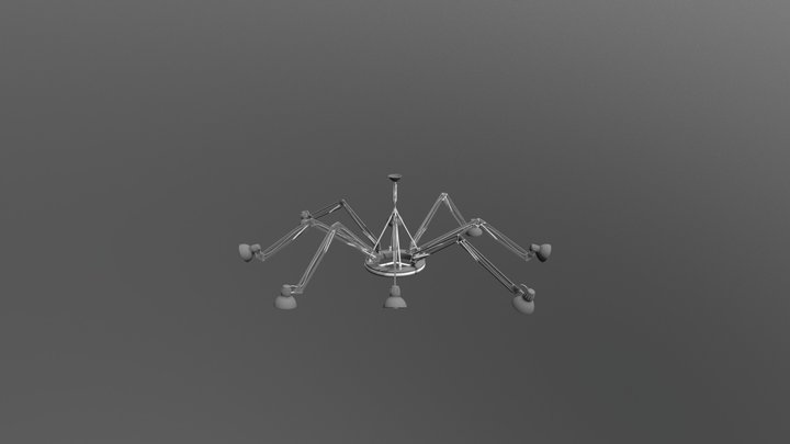 Chandelier Spider 3D Model