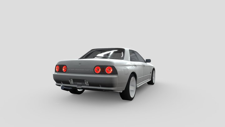Nissan Skyline R32 3D Model
