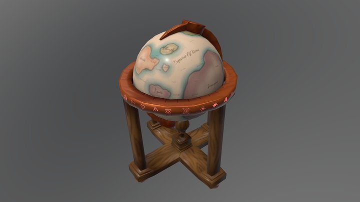 Globe 3D Model