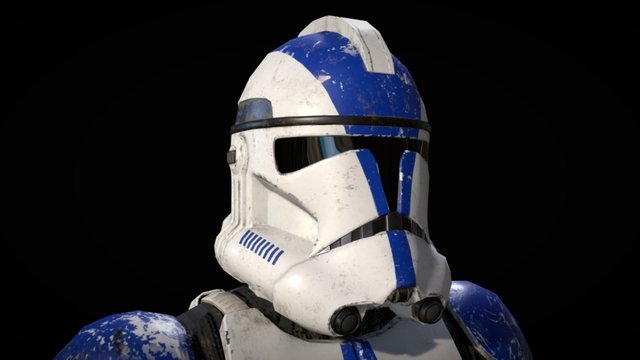 Phase II Clone Trooper 3D Model