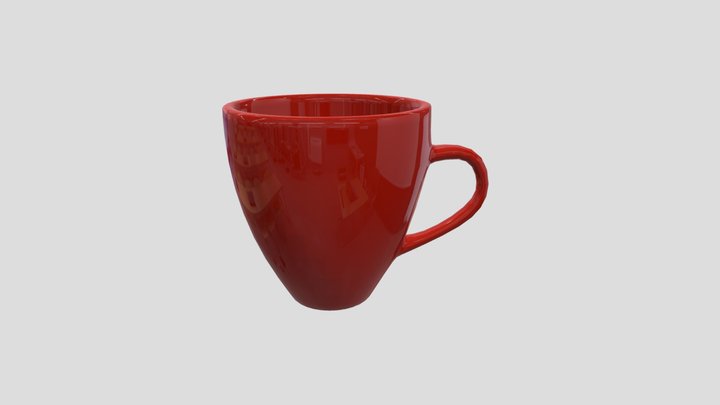 Basic Coffee Mug 3D Model
