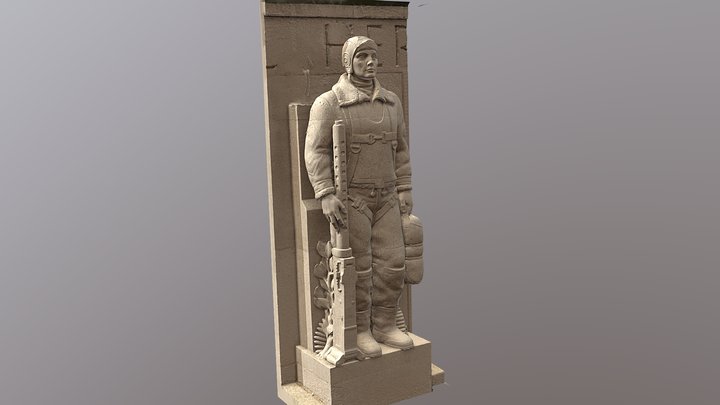Unknown Soldier 3D Model