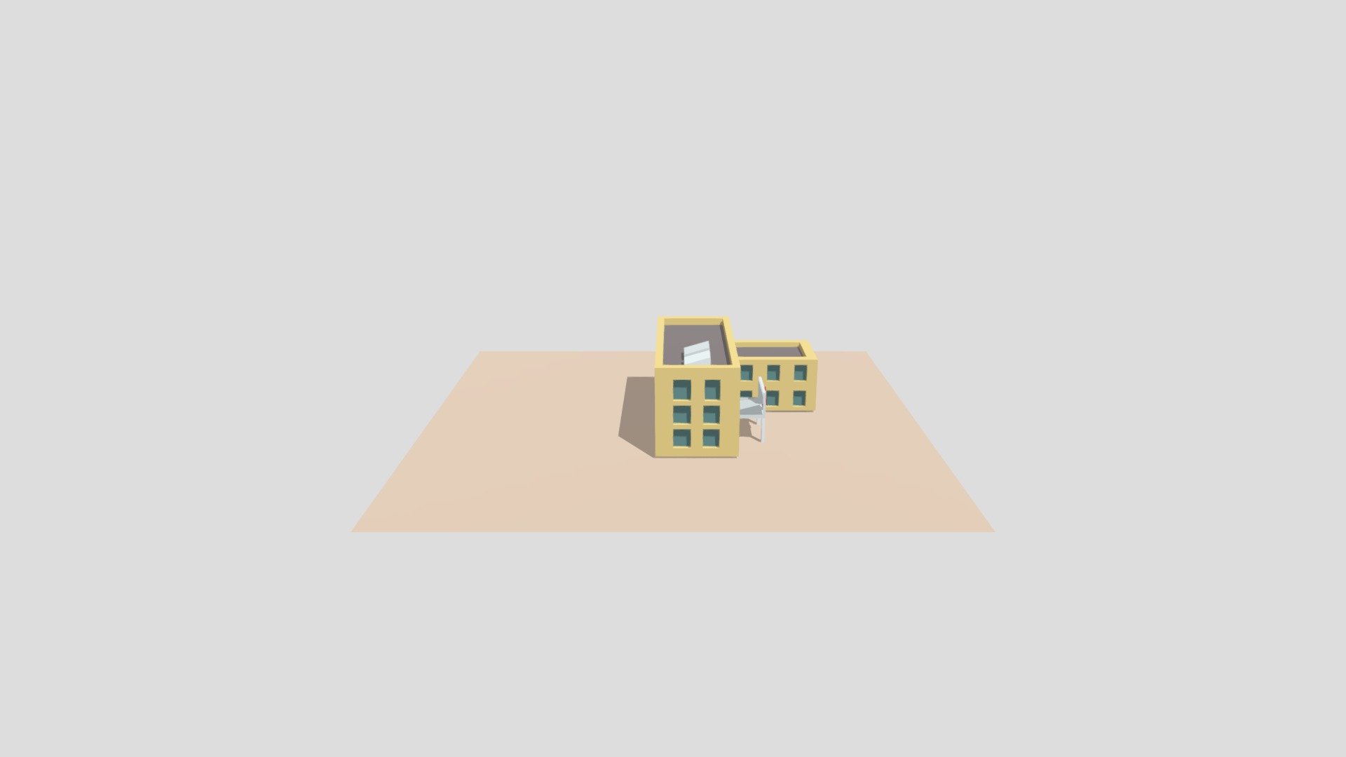 Hospital Low Poly