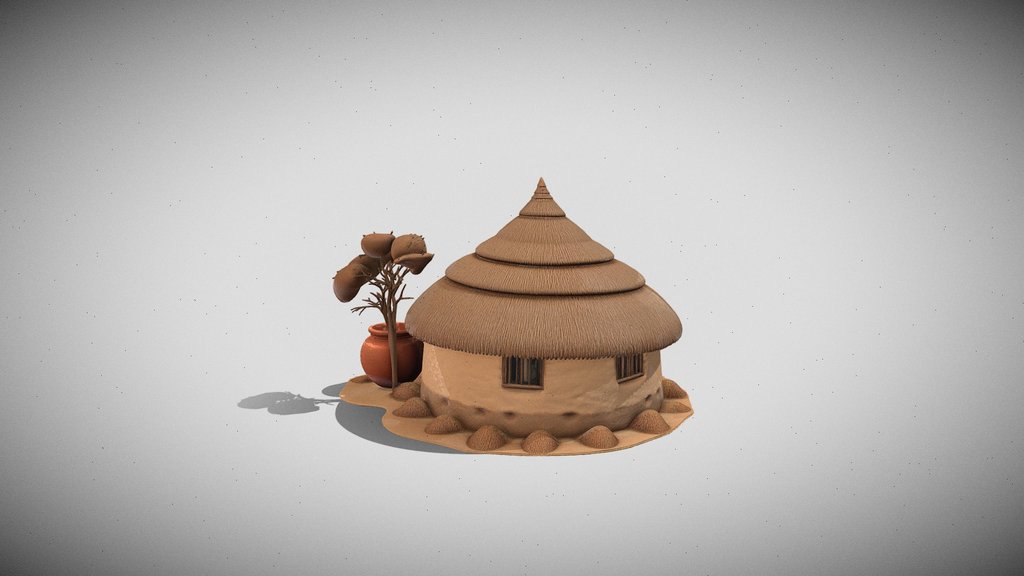African Hut 0006 CC