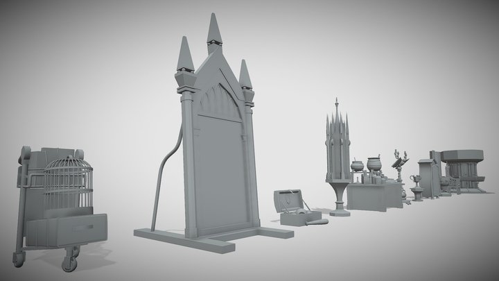 Harry Potter props Homework 3 XYZ – Modelo 3D gratuito STL