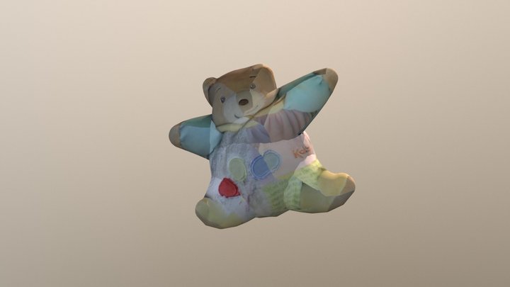Teddy bear (incomplete) 3D Model