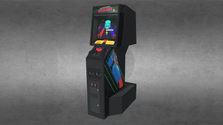 I, ROBOT - Atari Arcade Machine 3D Model