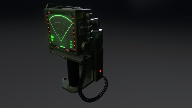 Alien Isolation Motion Tracker 3D Model