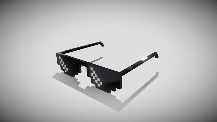Deal with it glasses [Edition] 3D Model