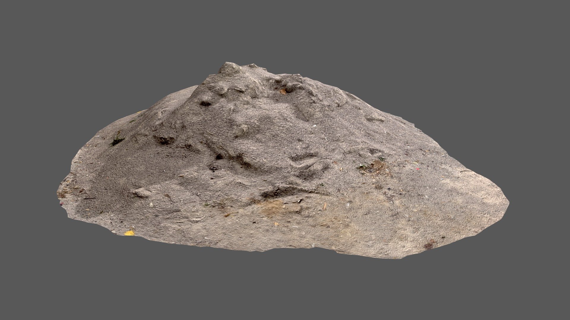 Photoscan Low-poly Construction Sand Pile - Download Free 3D model by ...