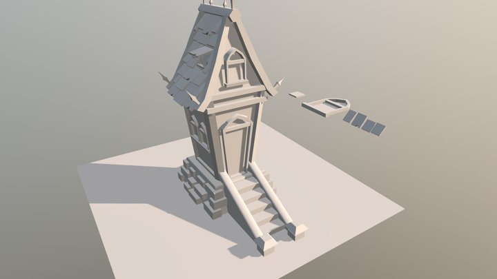 House Practice 3D Model