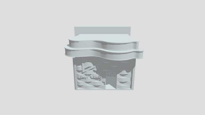 Recreating Inkopolis Sq: Ye Olde Cloth Shoppe 3D Model
