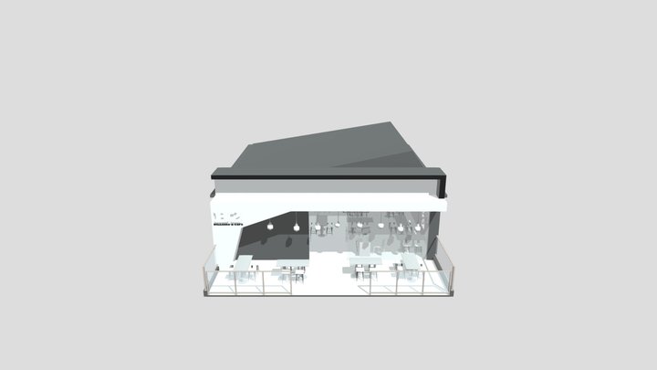 cafe 3D Model