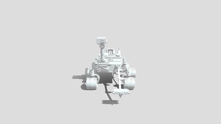 Rover inspired by Nasa's Curiosity 3D Model