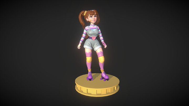 Sherry (Pose) 3D Model