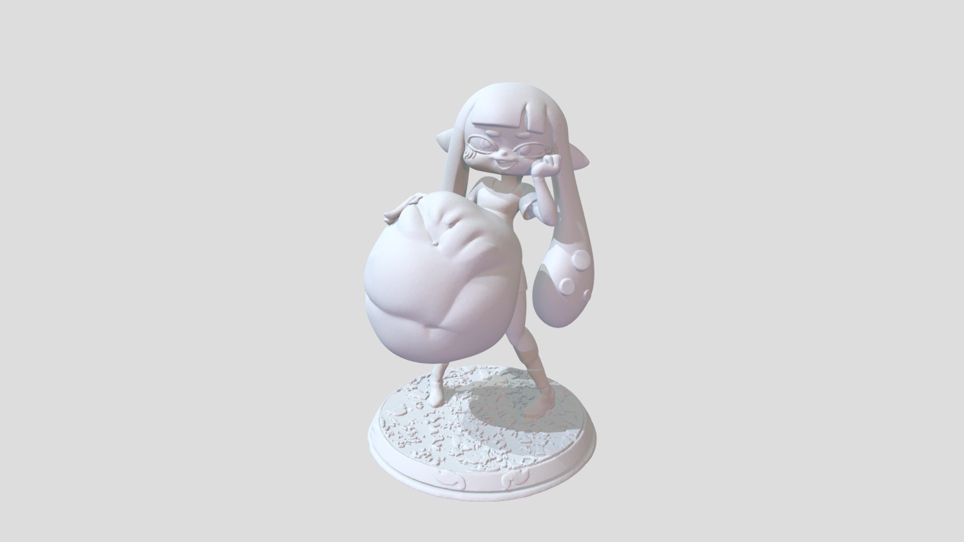 Happy Inkling Hug - Download Free 3D model by 104716h [7a76d64] - Sketchfab