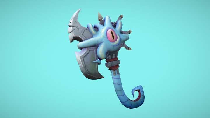 TentaKill ~ World of Warcraft weapon design 3D Model