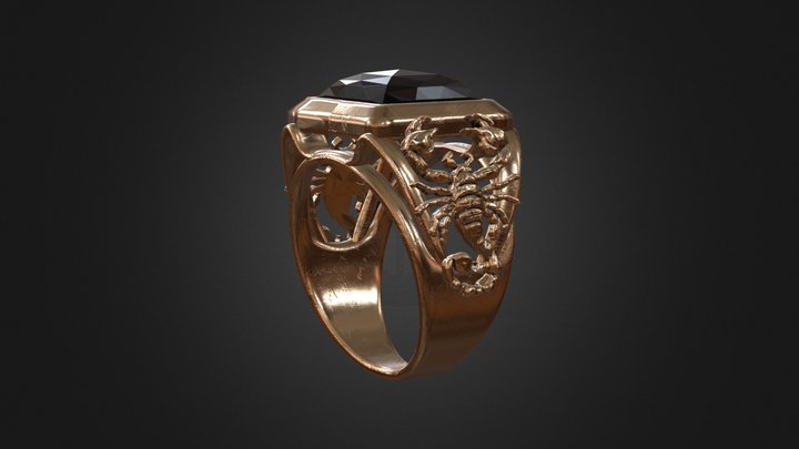 ScorpionRing 3D Model