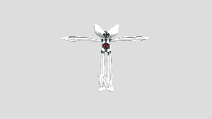 old_huggy_wuggy_2 3D Model