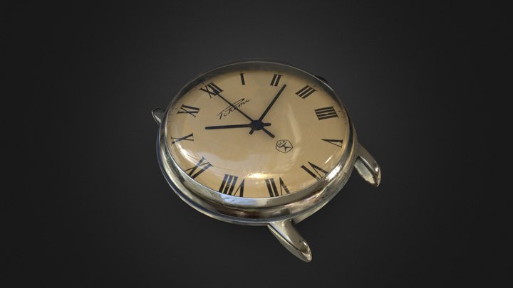 Raketa Watch 3D Model