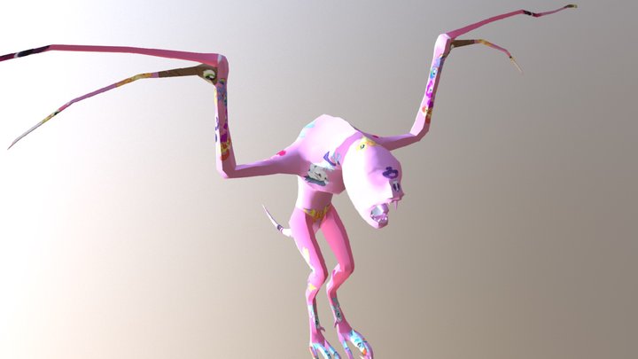My little pony monster 3D Model