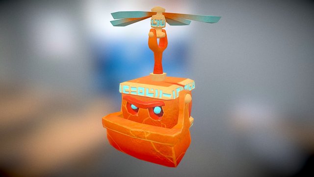 Clay-copter 3D Model