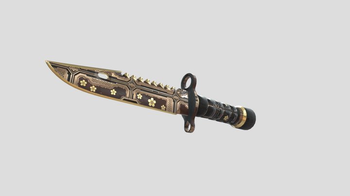 Lotus Dagger 3D Model