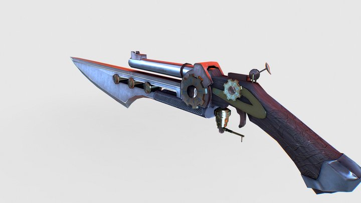 Sword/Gun 3D Model