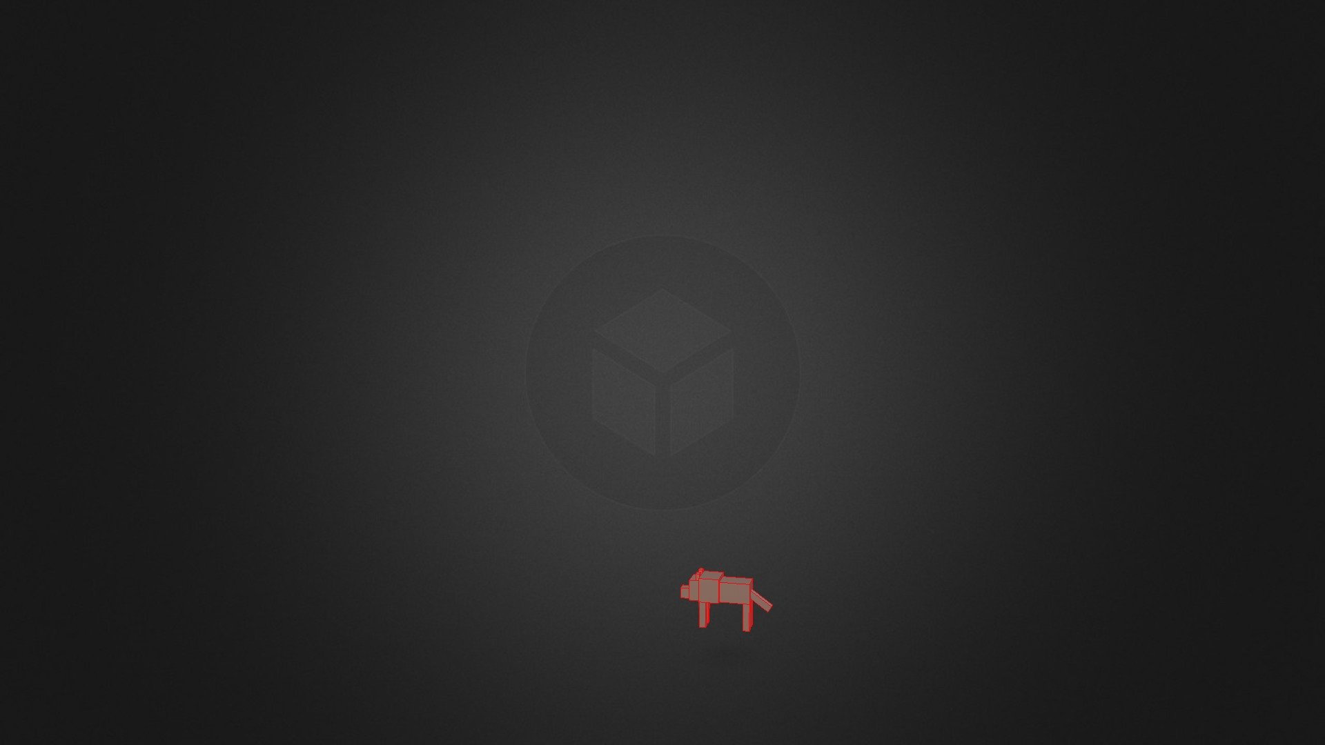 minecraft wolf 3d model minecraft wolf 3d model