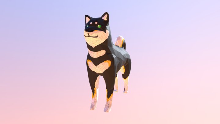 BlackShiba_chan 3D Model
