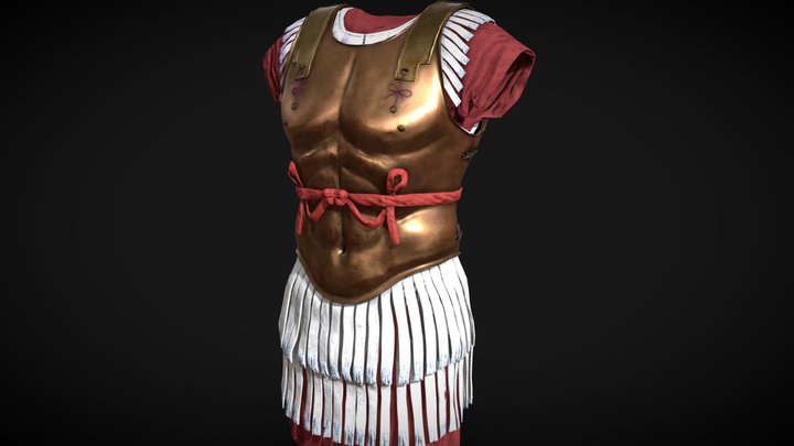 Armour of Gaius Julius Caesar 3D Model