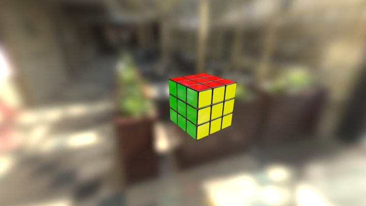 Rubik's Cube 3D Model