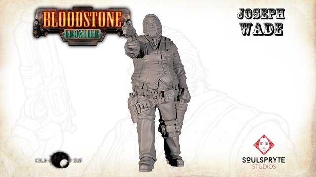 Bloodstone Frontier Joseph Wade 3D Model