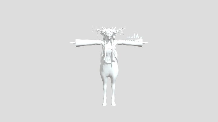Centaur Knight 3D Model
