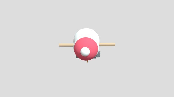 Bob The Snowman 3D Model