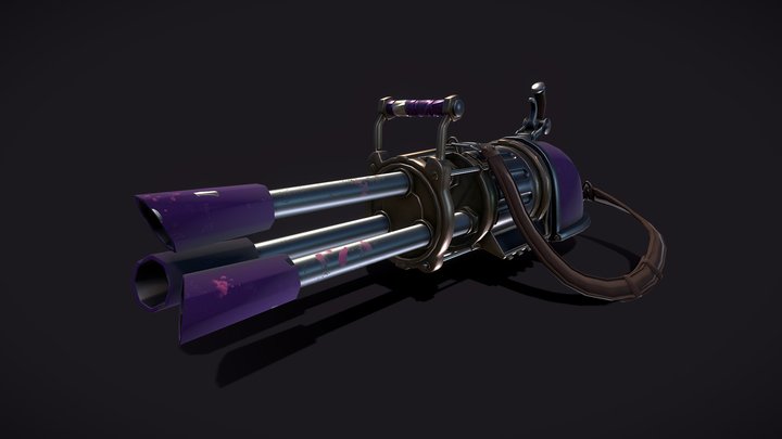 Pow-Pow, Arcane Fan Art 3D Model