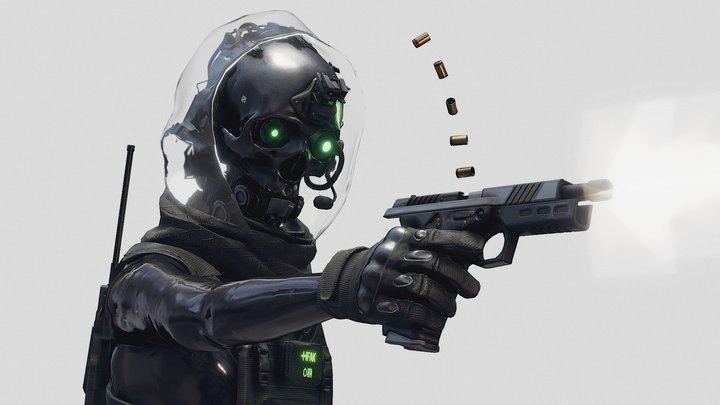 Cyborg Cop – Modello 3D gratuito STL