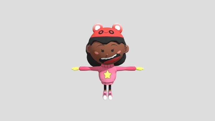 Clara - Presente de Natal 3D Model