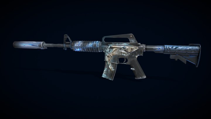 DEEP DIVE Riptide Armor CS GO Skin 3D Model