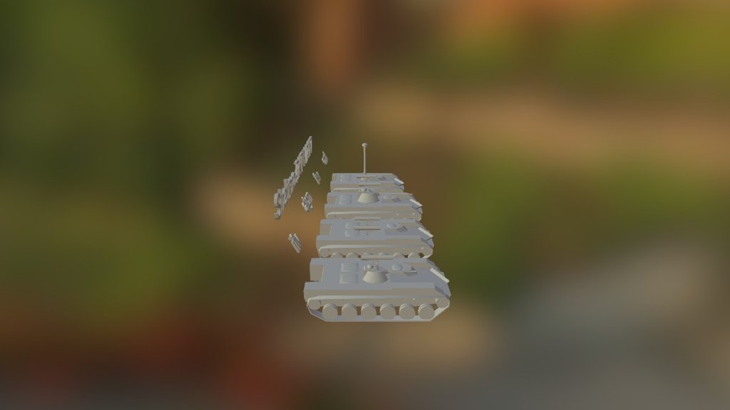 V.2077 multi-function tracked chassis — Sketchfab embed 3D viewer
