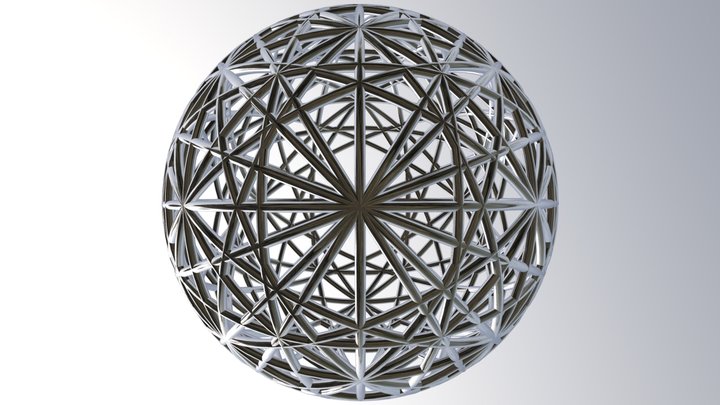 Great Circles Source Code 3D Model