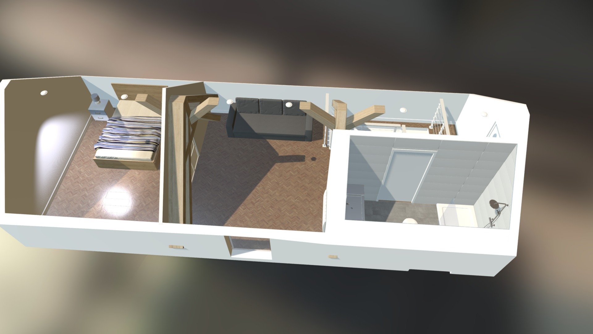 Maison Dadone 1er étage — Sketchfab embed 3D viewer