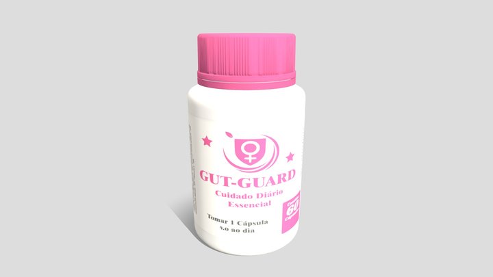GutGuard-Jar 3D Model