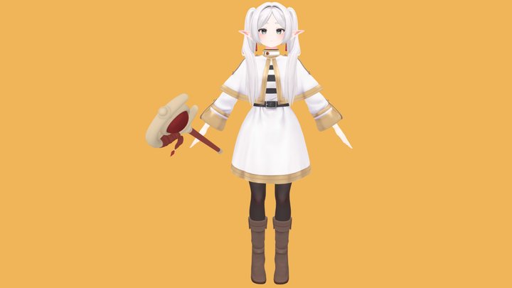 [VRchat] Frieren 3D Model