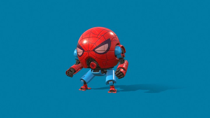 Spidey-Bot 3D Model